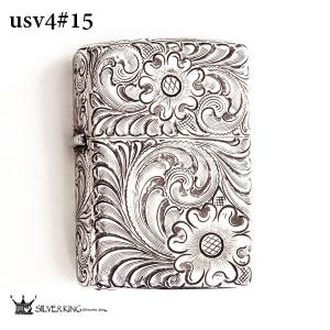 ZIPPO（ジッポー） 純銀アーマージッポーライター Silver King