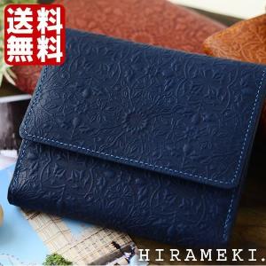 財布 HIRAMEKI ヒラメキ MORRIS モリス 二つ折り財布 レディース レザー 本革