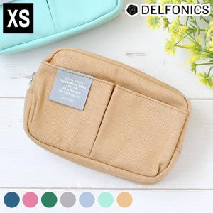 バッグインバッグ インナーキャリング XS キャンバス ポーチ デルフォニックス A7 帆布 スマホ ポーチ ショルダー 布 化粧ポーチ 小さめ おしゃれ