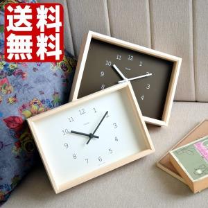 置き時計 Kaede カエデ NY14-02 置時計 掛け時計 掛時計 Lemnos レムノス