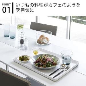 トレー タワー お盆 ランチトレー 40cm ...の詳細画像1