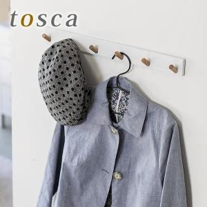 ウォールハンガー フック 6連 tosca トスカ 壁掛け 壁 収納 石膏ボード用 スチール 木 おしゃれ 北欧 ウォールフック 04767 山崎実業 yamazaki｜zakkashopcom