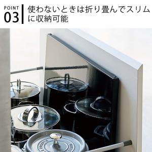 ガスコンロカバー 折り畳み タワー ワイド t...の詳細画像3