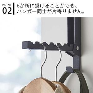 使わない時は収納できる ドアハンガー タワー ...の詳細画像3