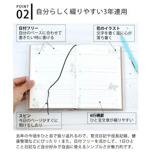 ダイゴー 日記帳 日比谷花壇 花ことば日記 ノ...の詳細画像3
