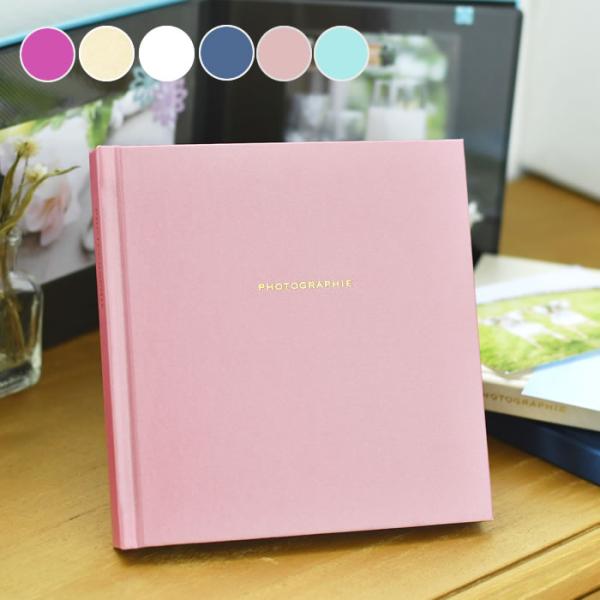 シャイン フレームアルバム Shine アルバム 写真 スクエア 手作り L判 スリム シール 粘着...