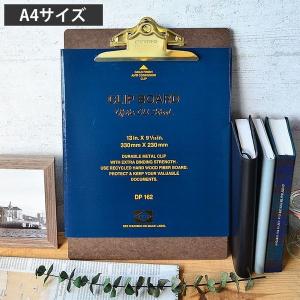 クリップボード penco O/Sゴールド A4 クリップファイル バインダー DP162 ペンコ かっこいい おしゃれ ボード 文房具 会議