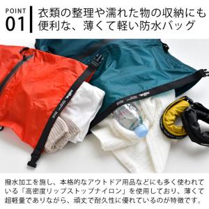 防水バッグ 軽量 nahe ネーエ ドライバッ...の詳細画像2
