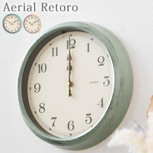 電波時計 Aerial Retoro エアリアル レトロ W-571 掛時計 掛け時計 電波時計 木目 壁掛け 壁掛け時計 時計 おしゃれ 人気 デザイン インテリア レトロ フレンチ｜zakkashopcom