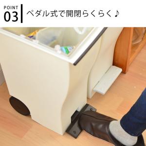 クード kcud スリムペダル ゴミ箱 20L...の詳細画像4