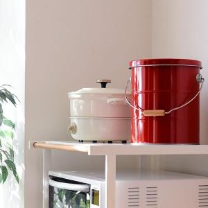 オバケツ 米びつ 5kg 米びつ 缶 日本製 ...の詳細画像1