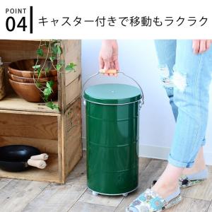 米びつ オバケツ ライスストッカー 10kg ...の詳細画像4