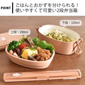弁当箱 2段 サブヒロモリ 弁当箱 女子 大人...の詳細画像2