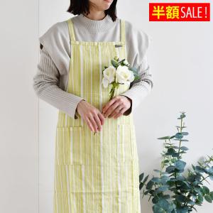 [半額SALE] ドットストライプ エプロン エプロン おしゃれ サブヒロモリ 母の日 男女兼用 プレゼント ユニセックス カフェ かわいい