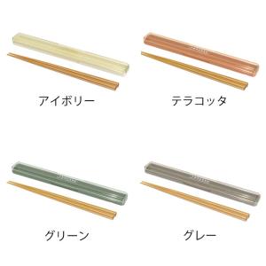 箸 ケース サブヒロモリ トルース 抗菌六角箸...の詳細画像1