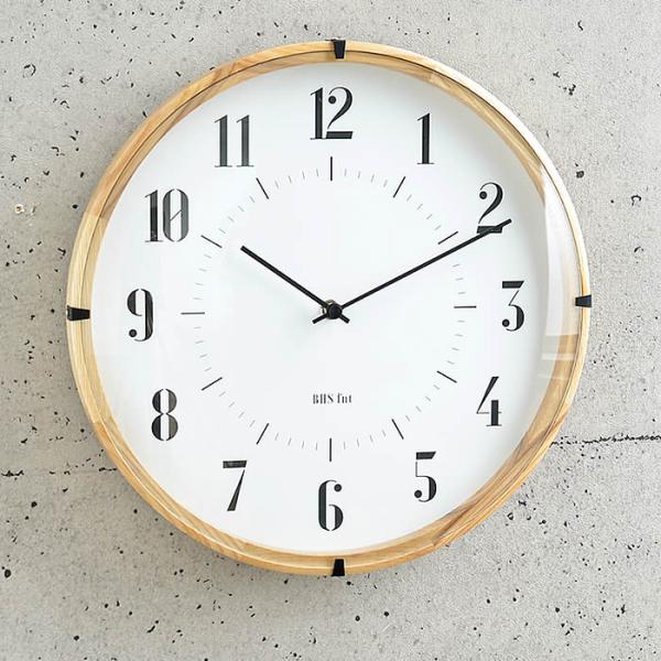 掛け時計 おしゃれ バウハウス ウォールクロック BAUHAUS Fonts Wall Clock ...