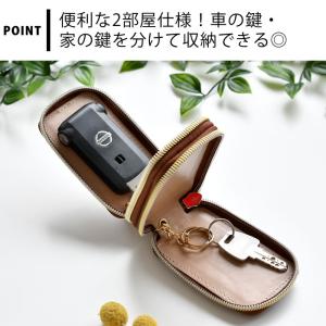 スマートキーケース 2個収納 ミッフィー スマ...の詳細画像3