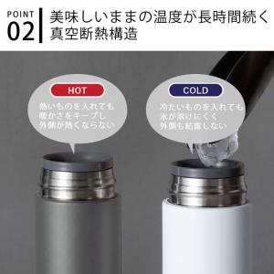 ミニボトル 水筒 180ml セラマグ 真空断...の詳細画像4