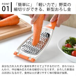 スライサー ののじ サラダおろし 人参 千切り...の詳細画像2
