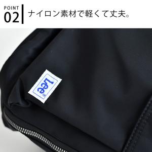 バッグ 2way ショルダー Lee ナイロン...の詳細画像3