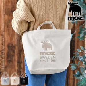 トートバッグ マザーズバッグ 通勤 通学 moz 帆布 トート L ファスナー付き レディース ショルダーバッグ 北欧 おしゃれ 大きめ キャンバス