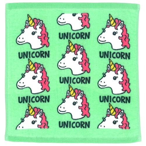 コットン ハンドタオル　UNICORN　ユニコーン　　2枚まで定形外郵便可