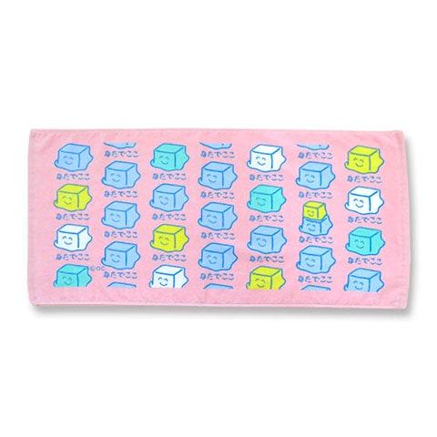 おえかきさん　フェイスタオル　なたでここさん　　ゆうパケット可