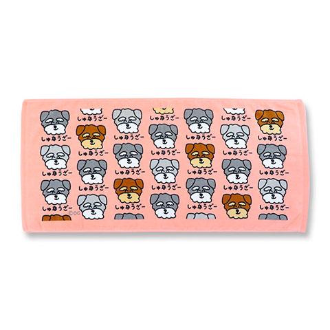 おえかきさん　フェイスタオル　しゅなうざーさん