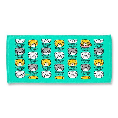 おえかきさん　フェイスタオル　すこてぃっしゅふぉーるどさん