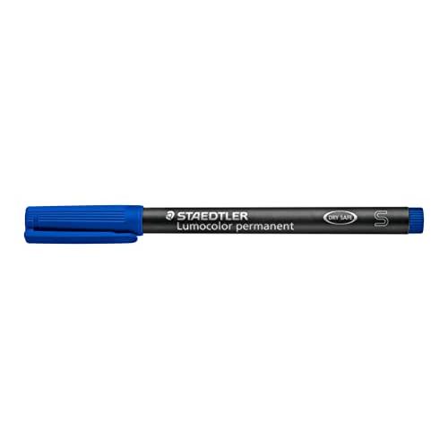 ステッドラー 油性ペン ルモカラー 超極細書き 青 10本 313-3