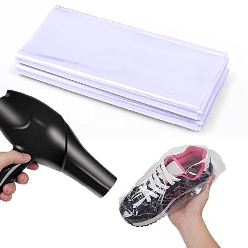 YFFSFDC 熱収縮袋 PVC シュリンクフィルム 袋 ドライヤーで直接封をすることができ シュリ...