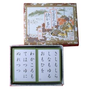 金箔紙 百人一首 光琳かるたの完全復刻版 桐箱入り 最高級 ちはやふる