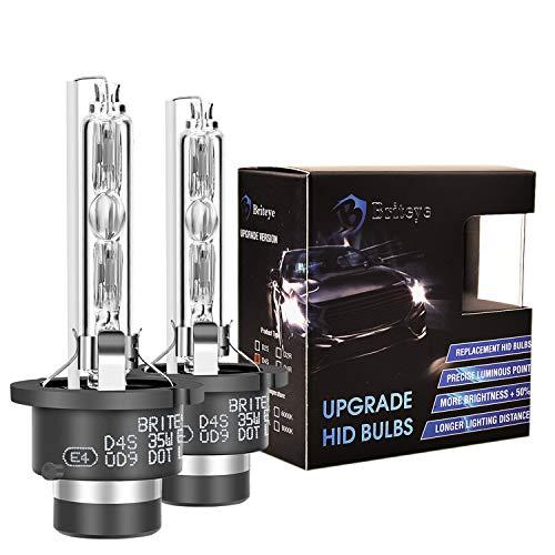 Briteye HID D4S 8000K 純正交換用バルブ 車検対応 HIDヘッドライト D4S ...