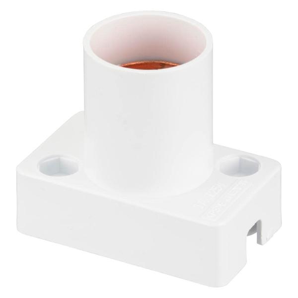 オーム電機 ソケット ライトソケット プラソケット レセップ 照明用 プラスチック 口金E-17 E...