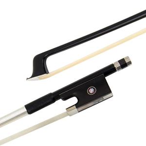 kmise バイオリン弓 4/4炭素繊維スティック 厳選された材質