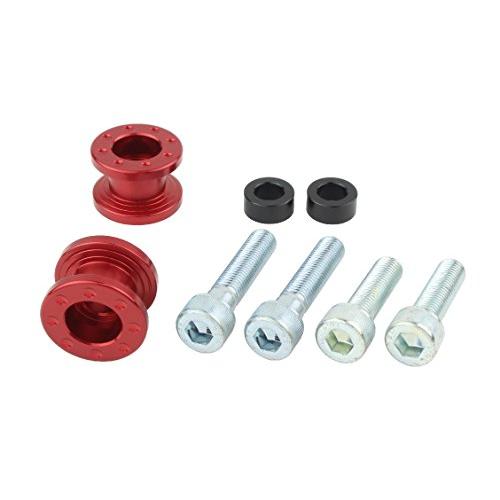 ポッシュ(POSH) バイク用品 レーシングスタンドフック M10 2個セット レッド 004010...