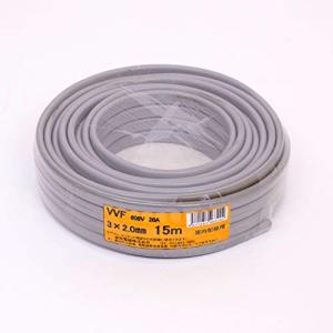 VVFケーブル　3x2.0 mm　残り約89.m VVFケーブル 3x2.0 mm 残り約89.m