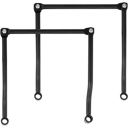 汎用 サイドバッグサポート オートバイアクセサリー 改装 メタル製 メッキ サイドバッグラック 強度...