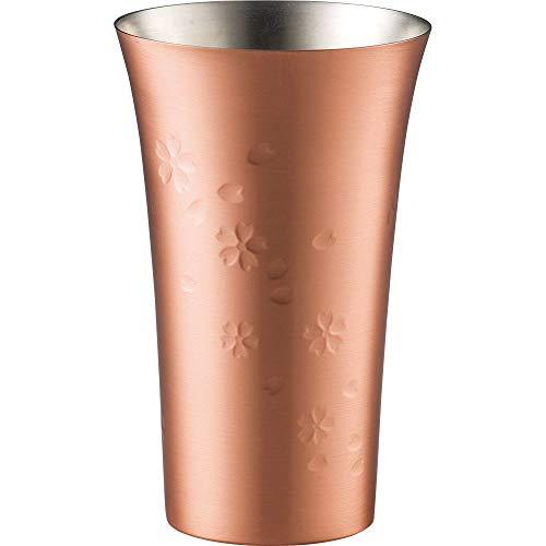 和平フレイズ 燕三条 職人仕事が生み出すこだわりの道具 純銅 桜タンブラー 370ml 錫メッキ 匠...
