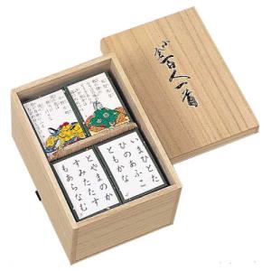 金箔紙 百人一首 光琳かるたの完全復刻版 桐箱入り 最高級 ちはやふる
