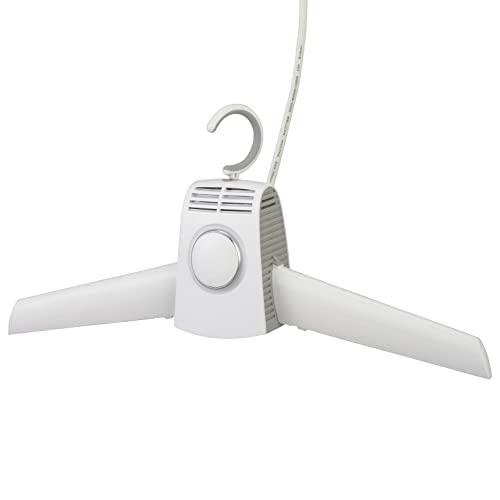 オーム(OHM) ハンガー型2WAYドライヤー 衣類乾燥機 靴乾燥機 衣類ドライヤー ハンガータイプ...