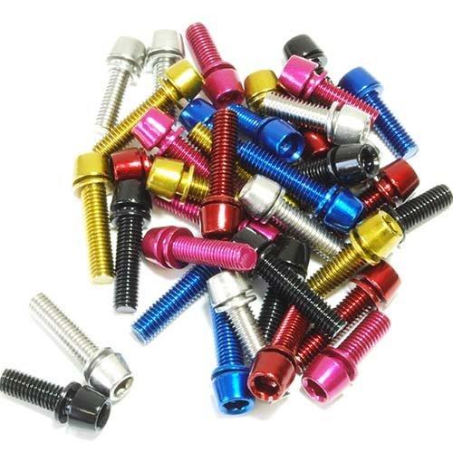 FF-R ステンレスカラーボルト・M5×20・6本入 TL-109F-520 ブラック