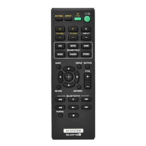 ソニーRM-ANP109のリモコン交換HT-CT260 多機能 低消費電力 大型ボタン TVコントロ...