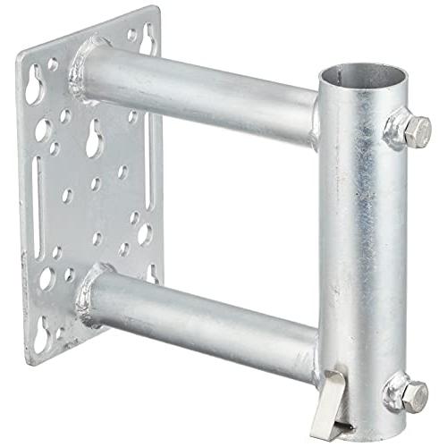 マスプロ電工 サイドベース UHFアンテナ(1台)設置用 適合マスト22~32mm 溶融亜鉛メッキ ...