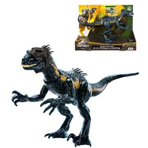 マテル ジュラシックワールド(JURASSIC WORLD) スーパーアクション！インドラプトル 全長：約41cm4才~ HKY11｜zakkavictor