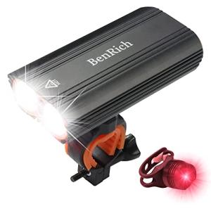 TOWILD 自転車 ライト ロードバイクライト 5200mAh大容量 2000ルーメン