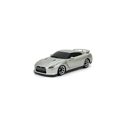 キョウショウエッグ ファーストミニッツ 1/28スケールRC 日産 GT-R (R35) シルバー ...