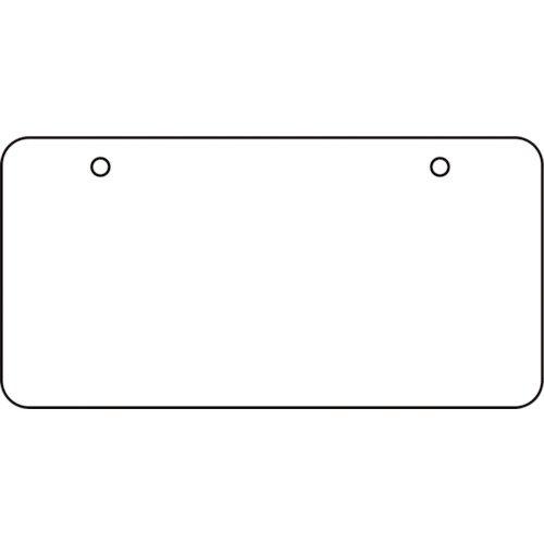 TRUSCO(トラスコ) 白無地板 10枚組 40X80X2厚 T886-34