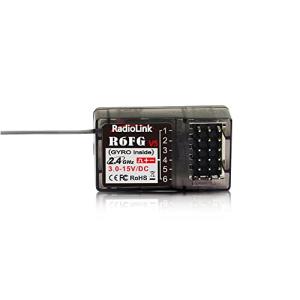 Radiolink R6FG 6CH RC ジャイロ内蔵受信機 2.4G HVサーボ対応 対応