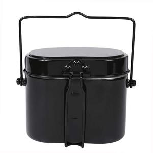 はんごう) 前川金属 飯盒 4号炊 ハンドル（吊手）付き 兵式 飯ごう